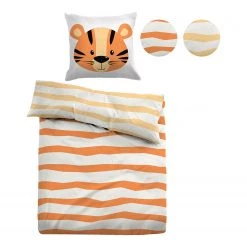 Tom Tailor Parure de lit linon Petit tigre - Linon - Orange soleil 10 Tom Tailor Parure de lit linon Petit tigre - Linon - Orange soleil -Équipements de jardin Soldes 1000242407 220706 030 DETAILS P000000001000242407