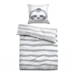 Tom Tailor Parure de lit linon Little Crazy - Linon - Gris