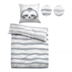 Tom Tailor Parure de lit linon Little Crazy - Linon - Gris -Équipements de jardin Soldes 1000242413 220706 030 DETAILS P000000001000242413