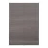 Mydeco Store plissé sans perçage free - Polyester / Aluminium - Gris - 90 x 130 cm