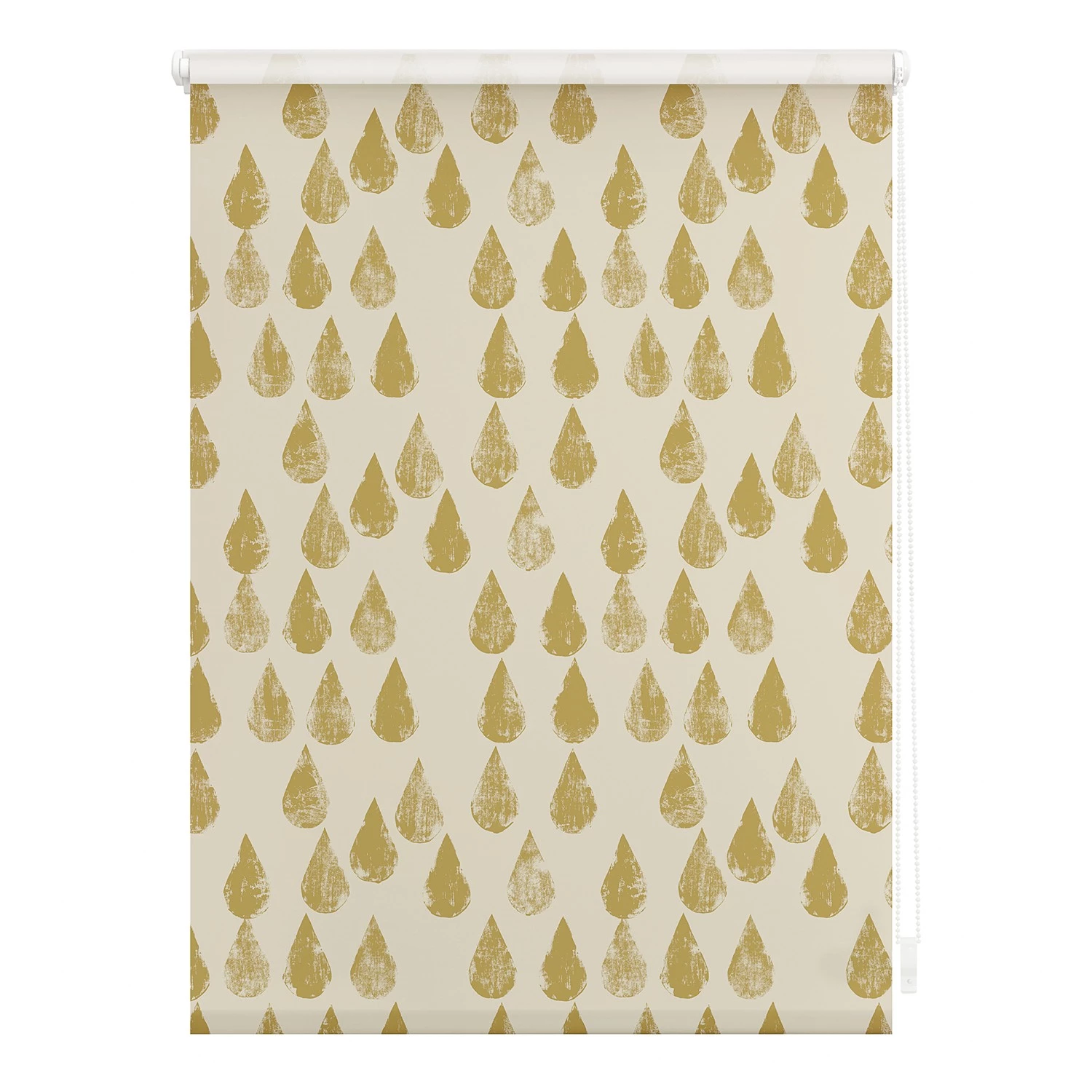 Lichtblick Store occultant sans perçage Drops - Polyester - Doré - 45 x 150 cm 1 Lichtblick Store occultant sans perçage Drops - Polyester - Doré - 45 x 150 cm