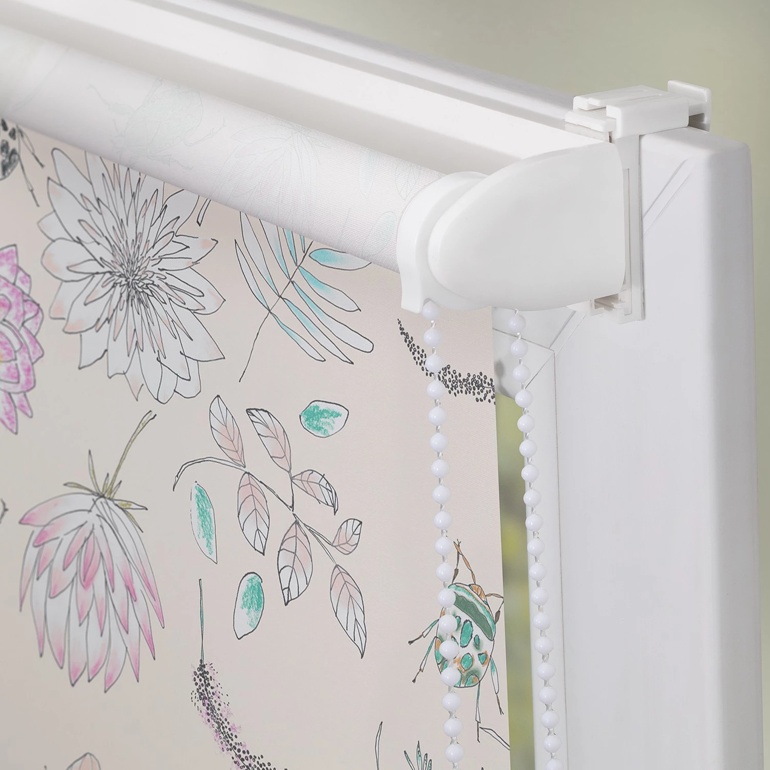 Lichtblick Store occultant My Bohemian Garden - Polyester - Multicolore - 60 x 150 cm 4 Lichtblick Store occultant My Bohemian Garden - Polyester - Multicolore - 60 x 150 cm – Image 4