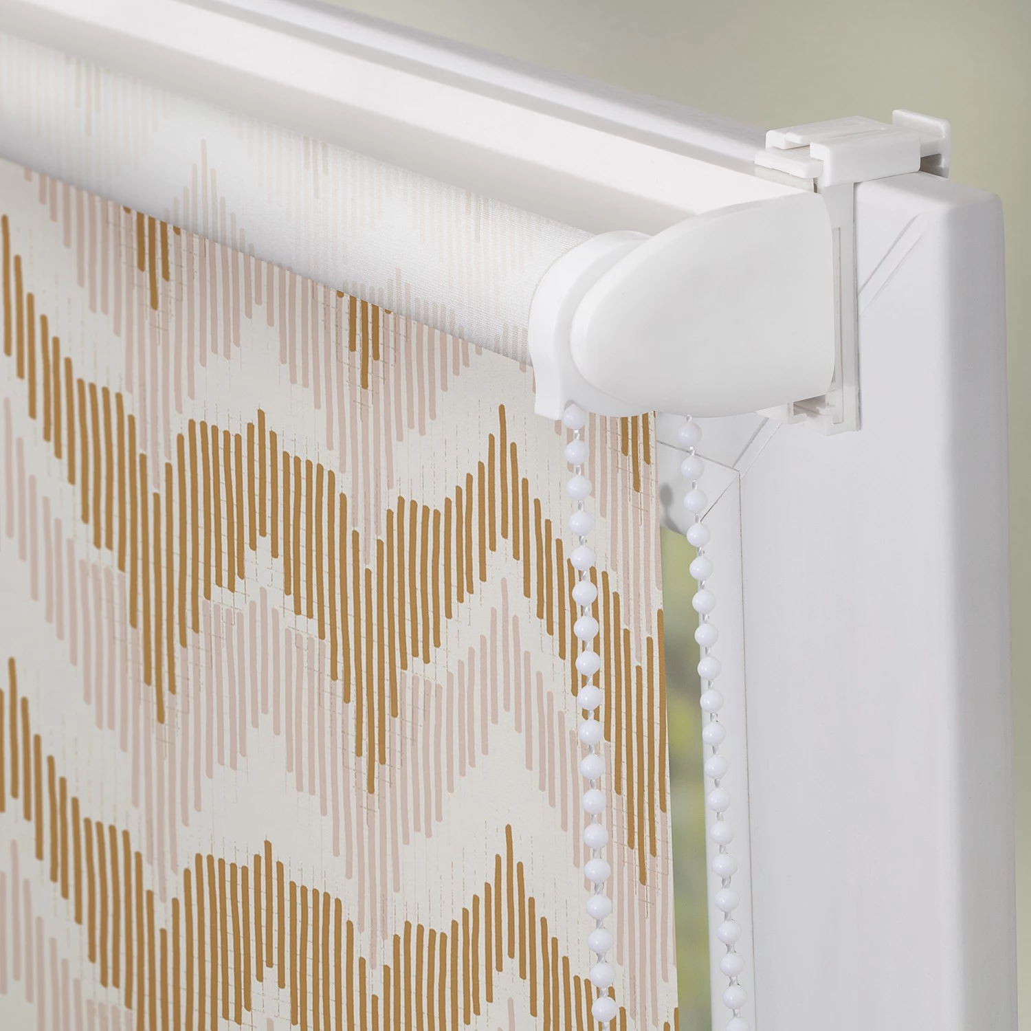 Lichtblick Store occultant sans perçage Zig Zag - Polyester - Jaune - 70 x 150 cm 4 Lichtblick Store occultant sans perçage Zig Zag - Polyester - Jaune - 70 x 150 cm – Image 4