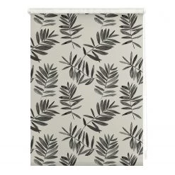 Lichtblick Store enrouleur Black Branches - Polyester - Noir - 70 x 150 cm