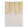 Lichtblick Store occultant sans perçage Honey - Polyester - Jaune - 80 x 150 cm
