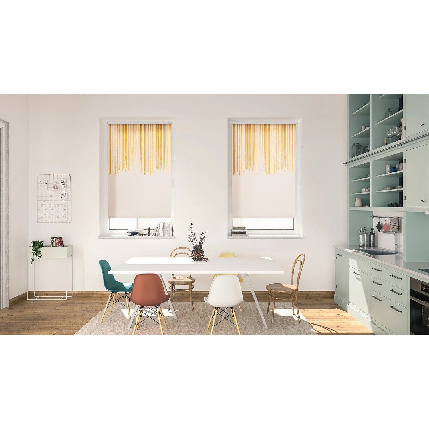 Lichtblick Store occultant sans perçage Honey - Polyester - Jaune - 80 x 150 cm 2 Lichtblick Store occultant sans perçage Honey - Polyester - Jaune - 80 x 150 cm – Image 2