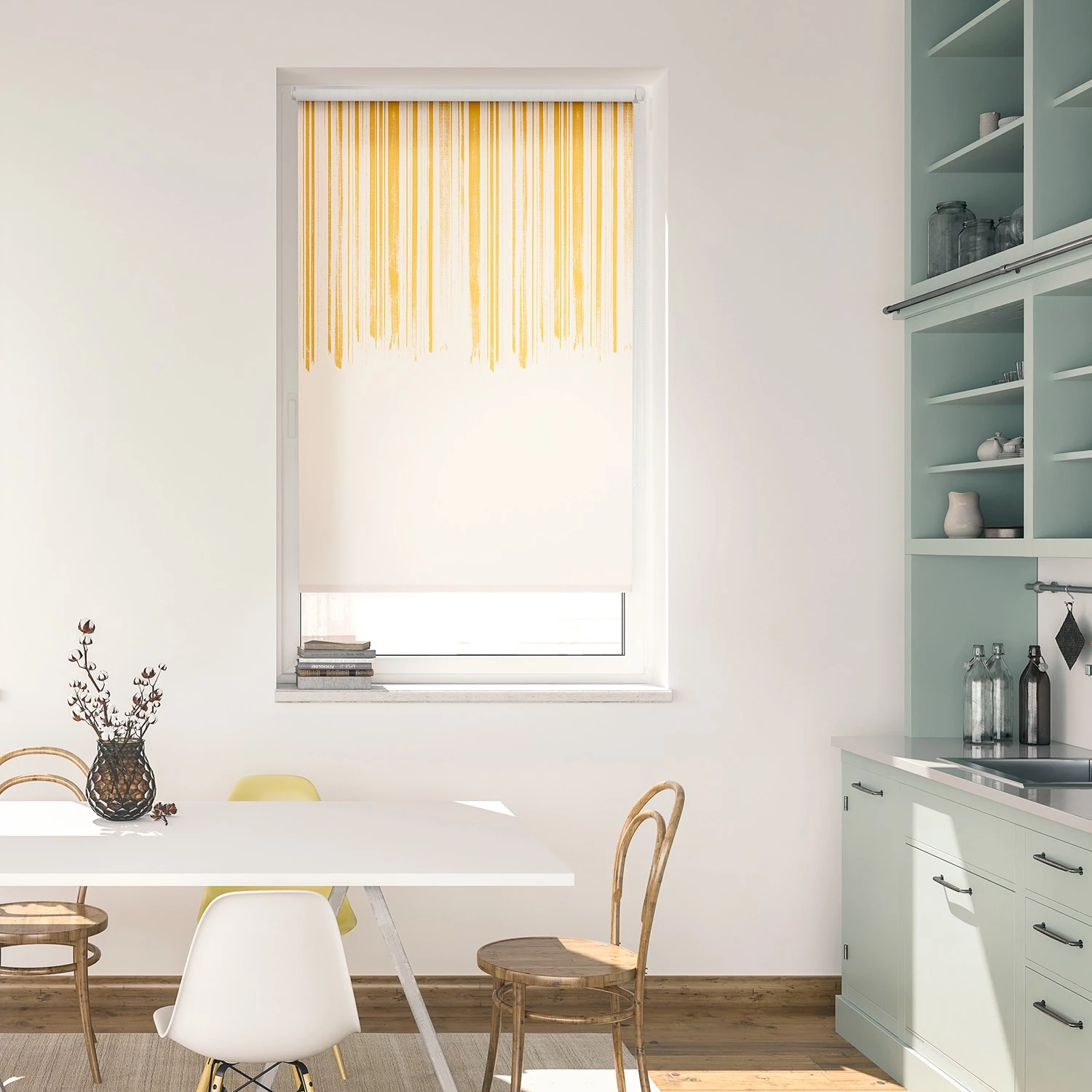 Lichtblick Store occultant sans perçage Honey - Polyester - Jaune - 80 x 150 cm 3 Lichtblick Store occultant sans perçage Honey - Polyester - Jaune - 80 x 150 cm – Image 3