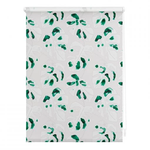 Lichtblick Store occultant sans perçage Monstera - Polyester - Vert - 80 x 150 cm -Équipements de jardin Soldes 1000267933 210528 14175900413 IMAGE P000000001000267933