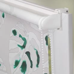 Lichtblick Store occultant sans perçage Monstera - Polyester - Vert - 80 x 150 cm -Équipements de jardin Soldes 1000267933 210528 14175900416 DETAILS P000000001000267933