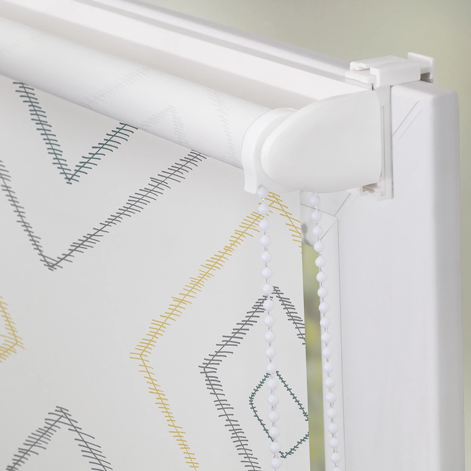 Lichtblick Store occultant Stripy Boho Rectangle - Polyester - Beige - 90 x 150 cm 4 Lichtblick Store occultant Stripy Boho Rectangle - Polyester - Beige - 90 x 150 cm – Image 4