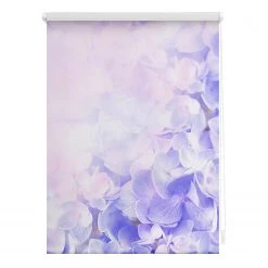 Lichtblick Store occultant sans perçage Hortensia - Polyester - Violet - 45 x 150 cm
