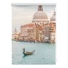 Lichtblick Store occultant Grand canal de Venise - Polyester - Bleu - 120 x 150 cm