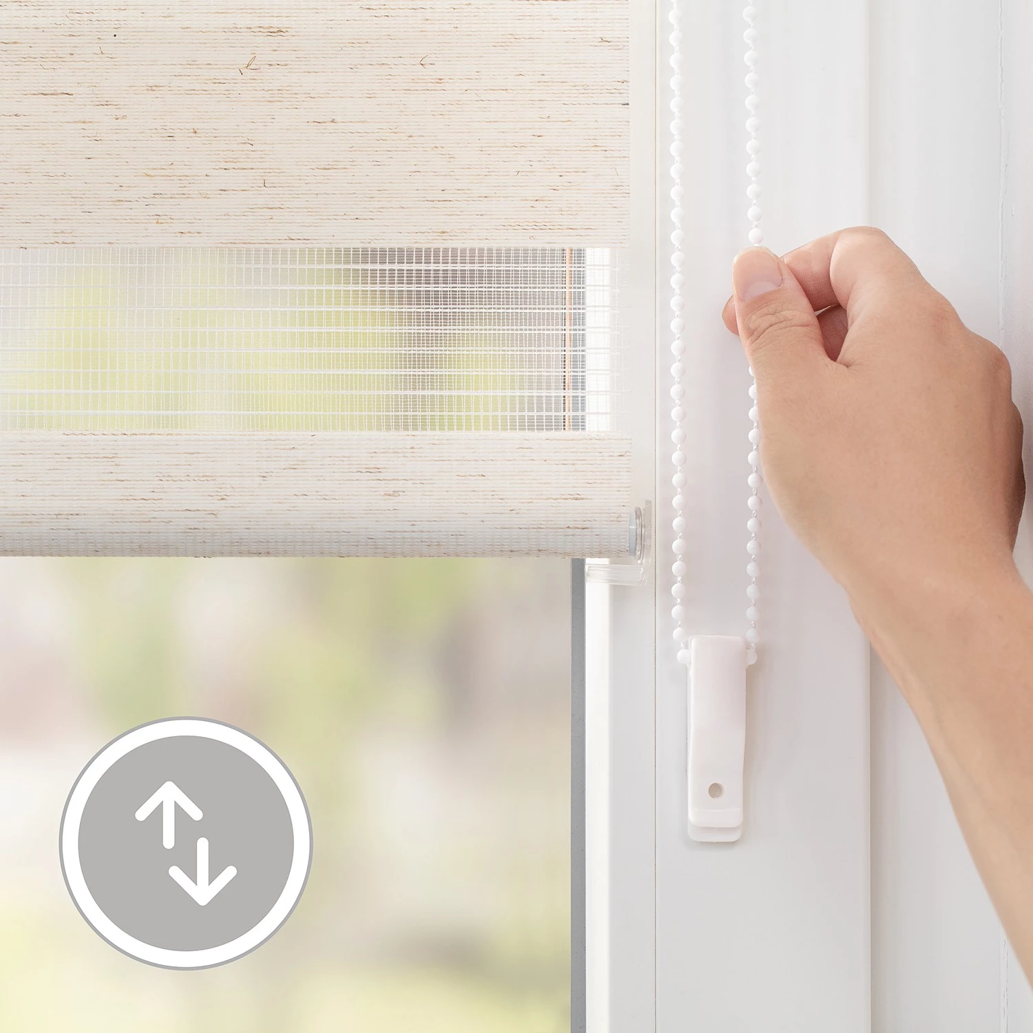 Lichtblick Store enrouleur sans perçage II - Polyester - Beige - 60 x 150 cm 6 Lichtblick Store enrouleur sans perçage II - Polyester - Beige - 60 x 150 cm – Image 6