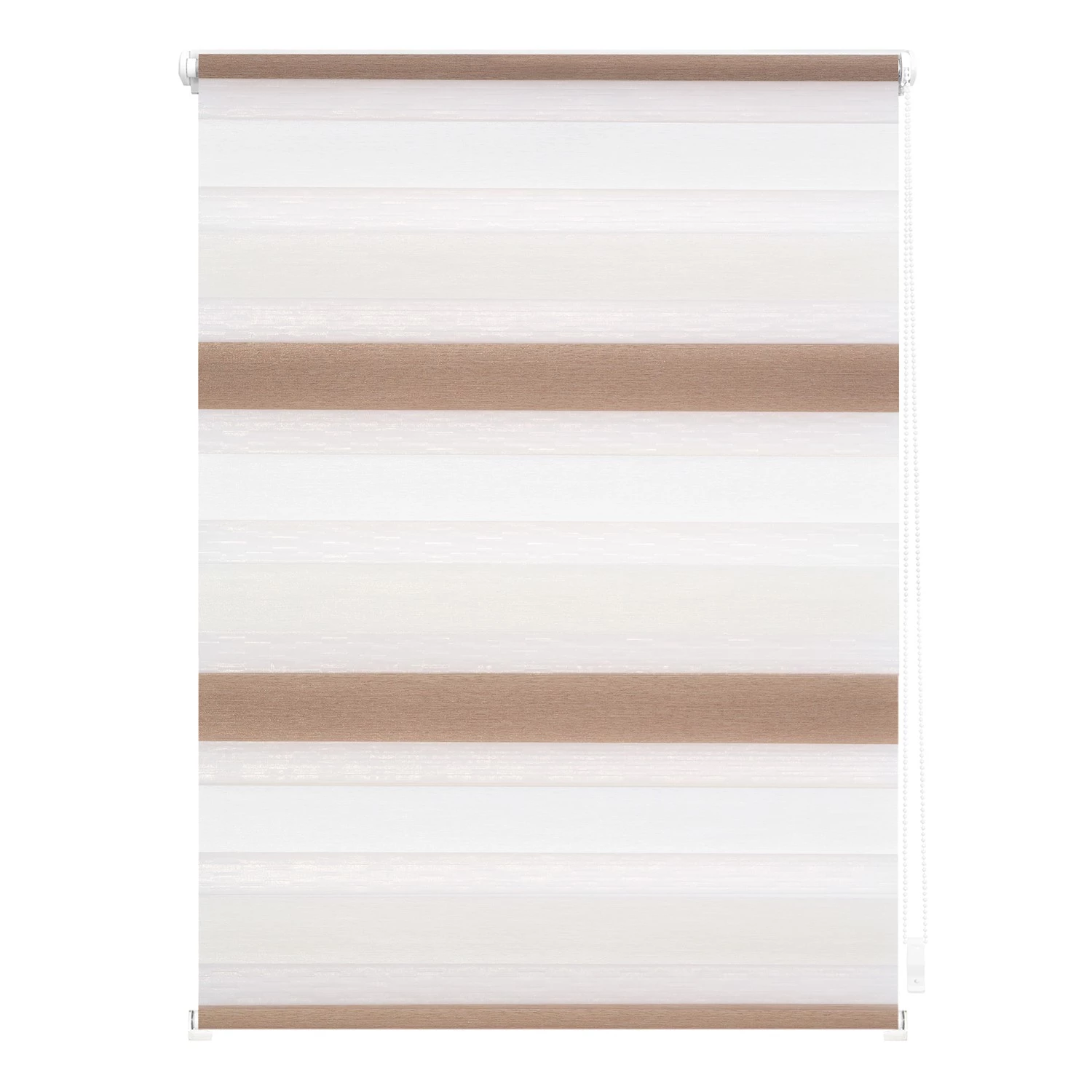 Lichtblick Store enrouleur sans perçage III - Polyester - Beige / Blanc - 90 x 220 cm 1 Lichtblick Store enrouleur sans perçage III - Polyester - Beige / Blanc - 90 x 220 cm