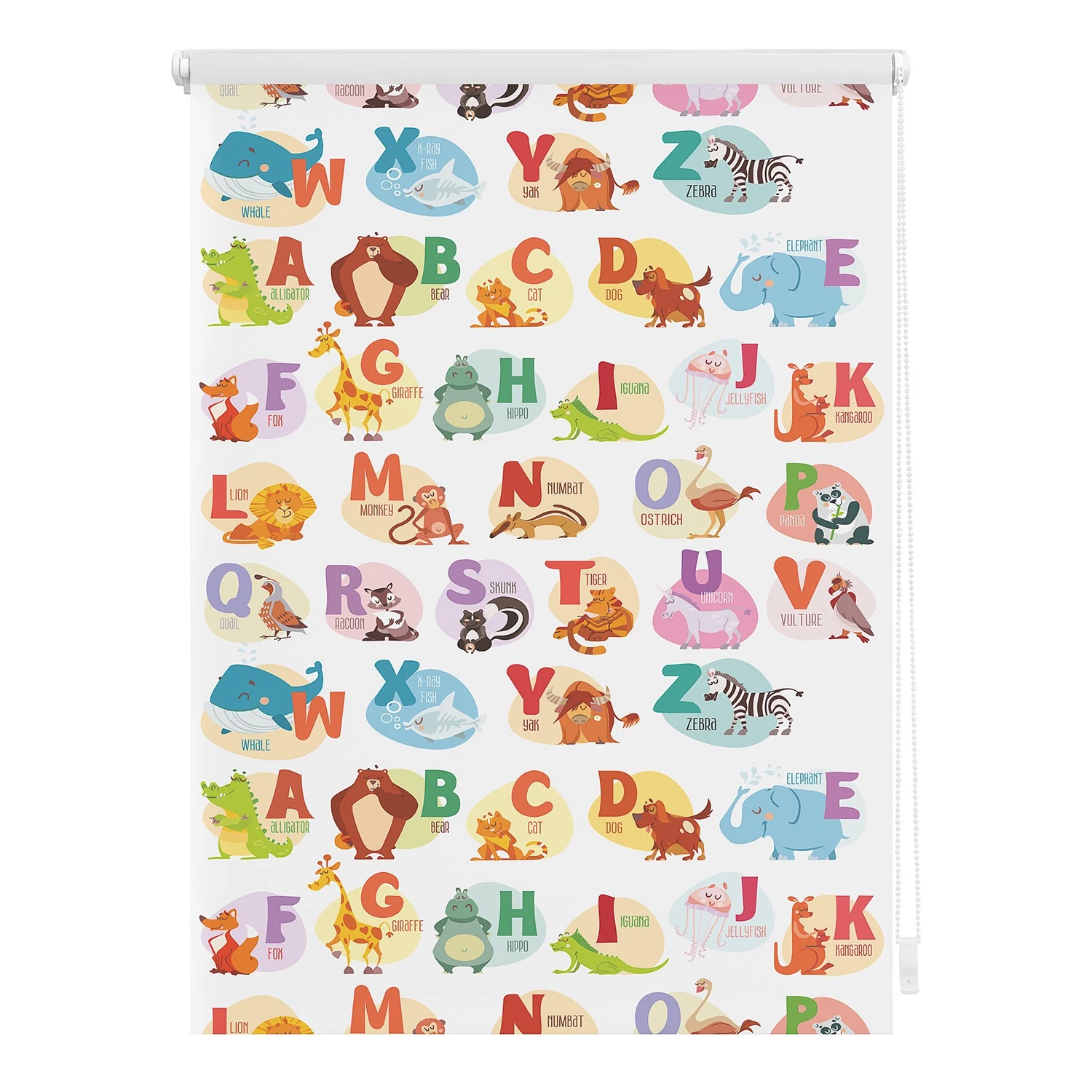 Lichtblick Store enrouleur sans perçage ABC - Polyester - Multicolore - 80 x 150 cm 1 Lichtblick Store enrouleur sans perçage ABC - Polyester - Multicolore - 80 x 150 cm