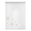 Lichtblick Store enrouleur sans perçage Étoiles I - Polyester - Gris - 80 x 150 cm