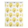Lichtblick Store enrouleur sans perçage Arbres - Polyester - Jaune - 60 x 150 cm