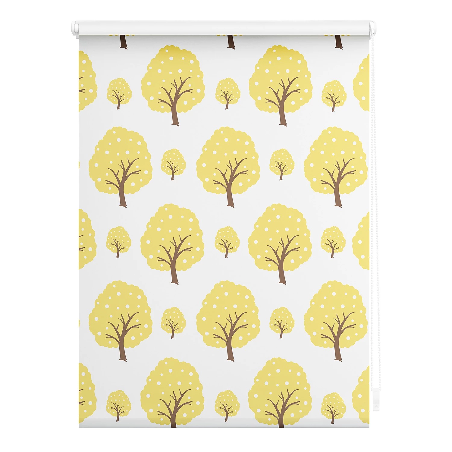 Lichtblick Store enrouleur sans perçage Arbres - Polyester - Jaune - 60 x 150 cm 1 Lichtblick Store enrouleur sans perçage Arbres - Polyester - Jaune - 60 x 150 cm