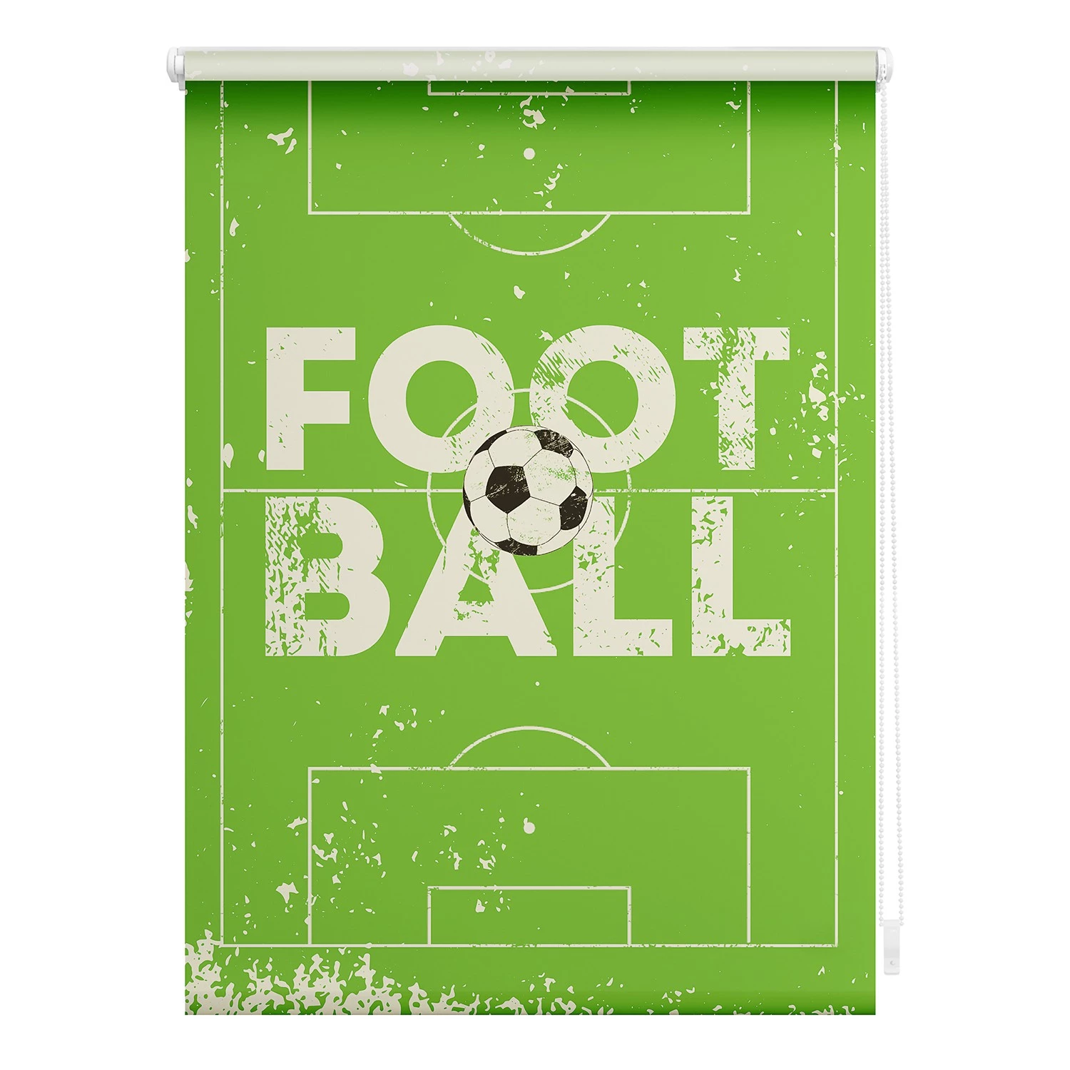 Lichtblick Store enrouleur sans perçage Football - Polyester - Vert - 60 x 150 cm 1 Lichtblick Store enrouleur sans perçage Football - Polyester - Vert - 60 x 150 cm