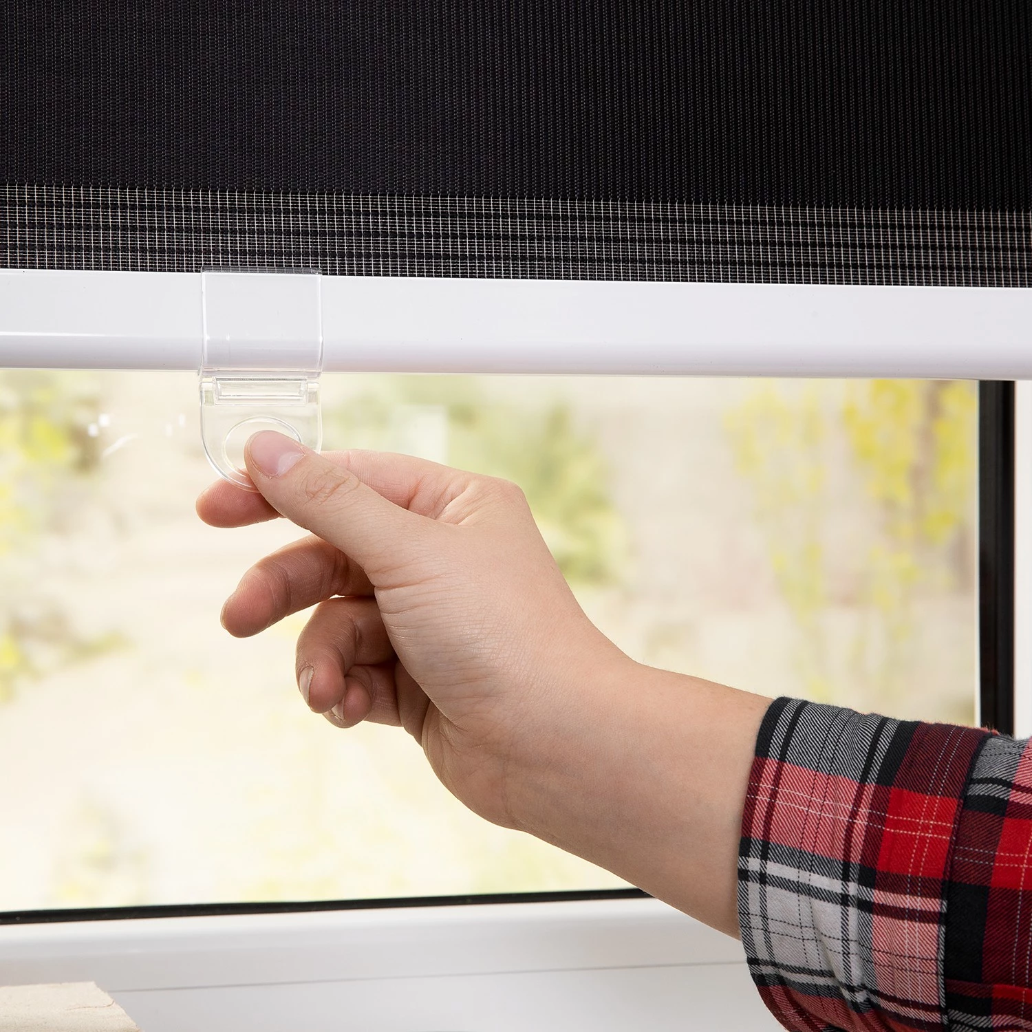 Lichtblick Store enrouleur double sans fil - Polyester - Anthracite - 45 x 150 cm 5 Lichtblick Store enrouleur double sans fil - Polyester - Anthracite - 45 x 150 cm – Image 5