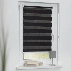 Lichtblick Store enrouleur double sans fil - Polyester - Anthracite - 45 x 150 cm 13 Lichtblick Store enrouleur double sans fil - Polyester - Anthracite - 45 x 150 cm -Équipements de jardin Soldes 1000269235 210728 17361404240 MOOD DETAILS P000000001000269235 mood