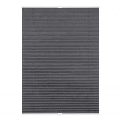 Lichtblick Store plissé sans perçage Colby - Polyester - Gris