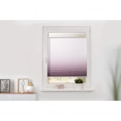 Lichtblick Store plissé sans perçage Dégradé - Polyester - Taupe / Blanc - 45 x 130 cm -Équipements de jardin Soldes 1000275876 210728 16393100483 MOOD DETAILS P000000001000275876 mood