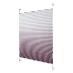 Lichtblick Store plissé sans perçage Dégradé - Polyester - Taupe / Blanc - 45 x 130 cm -Équipements de jardin Soldes 1000275876 210728 16395600511 DETAILS P000000001000275876