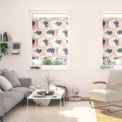 Lichtblick Store plissé sans perçage Jumbo Flowers - Polyester - Rouge - 45 x 130 cm -Équipements de jardin Soldes 1000275915 210728 16371500337 MOOD DETAILS P000000001000275915 mood