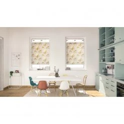 Lichtblick Store plissé sans perçage Moon Birds - Polyester - Beige - 45 x 130 cm -Équipements de jardin Soldes 1000275919 210728 16365200313 MOOD DETAILS P000000001000275919 mood