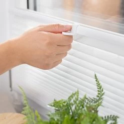 Lichtblick Store plissé sans perçage Soleil - Polyester - Blanc / Jaune soleil - 90 x 220 cm -Équipements de jardin Soldes 1000275922 210728 17392504457 DETAILS P000000001000275922