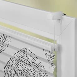 Lichtblick Store plissé sans perçage Stripy Drop - Polyester - Blanc - 60 x 130 cm -Équipements de jardin Soldes 1000275938 210728 16355500252 DETAILS P000000001000275938