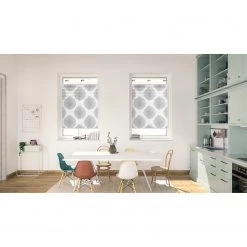 Lichtblick Store plissé sans perçage Stripy Drop - Polyester - Blanc - 60 x 130 cm -Équipements de jardin Soldes 1000275938 210728 16362100280 MOOD DETAILS P000000001000275938 mood