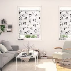 Lichtblick Store plissé sans perçage Faces - Polyester - Noir - 70 x 130 cm -Équipements de jardin Soldes 1000275950 210728 16350300197 MOOD DETAILS P000000001000275950 mood