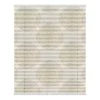 Lichtblick Store plissé sans perçage Stripy India - Polyester - Beige - 45 x 130 cm