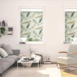 Lichtblick Store plissé sans perçage Fir Branches - Polyester - Vert - 60 x 130 cm -Équipements de jardin Soldes 1000275954 210728 16345300186 MOOD DETAILS P000000001000275954 mood