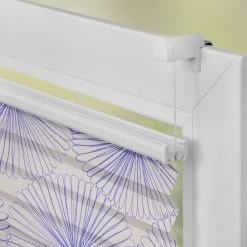 Lichtblick Store plissé sans perçage Flower Wheel - Polyester - Bleu - 100 x 130 cm -Équipements de jardin Soldes 1000276002 210728 16420700653 DETAILS P000000001000276002