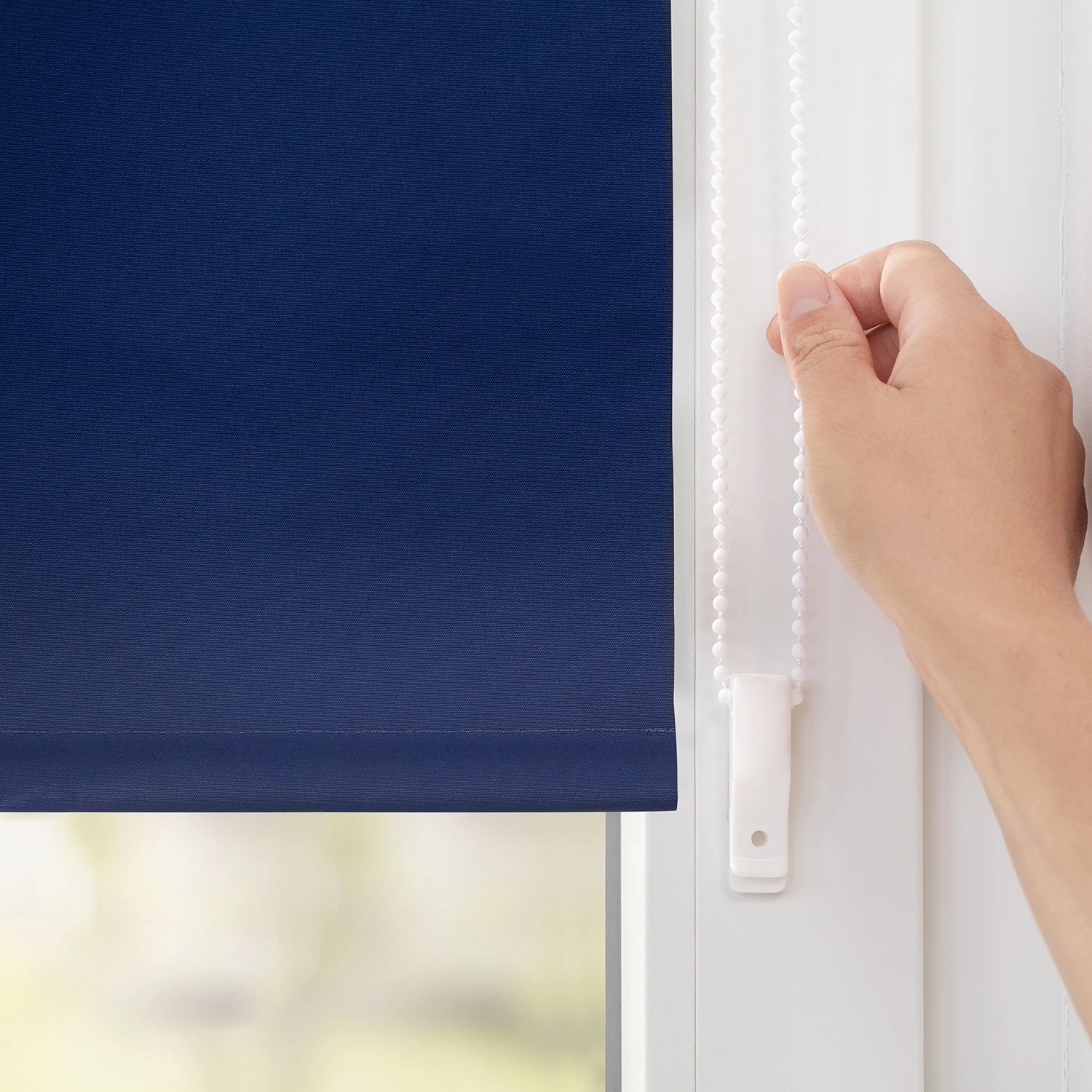 Lichtblick Store thermique Spotswood IV - Tissu - Bleu - 70 x 150 cm 4 Lichtblick Store thermique Spotswood IV - Tissu - Bleu - 70 x 150 cm – Image 4