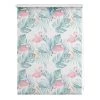 Lichtblick Store enrouleur sans perçage Flamingo - Polyester - Rose / Vert - 70 x 150 cm