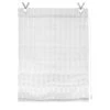 Lichtblick Store bateau avec crochets - Polyester - Blanc - 45 x 140 cm