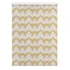 Lichtblick Store enrouleur Boho Zig Zack - Polyester - Jaune - 45 x 150 cm