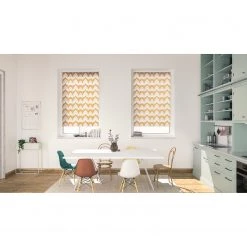 Lichtblick Store enrouleur Boho Zig Zack - Polyester - Jaune - 45 x 150 cm -Équipements de jardin Soldes 1000280945 210728 17135502772 MOOD DETAILS P000000001000280945 mood