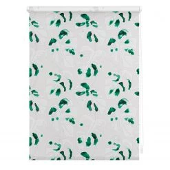 Lichtblick Store enrouleur Monstera - Polyester - Vert - 45 x 150 cm