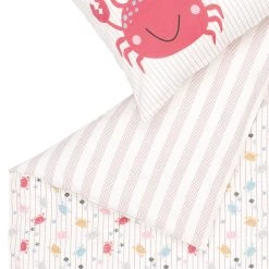 Esprit Home Parure de lit Crabs - Coton - Rose -Équipements de jardin Soldes 1000331622 220211 030 DETAILS P000000001000331622