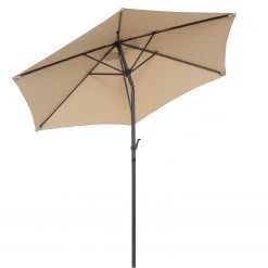 Butlers Parasol SIESTA IX - Aluminium / Polyester - Beige