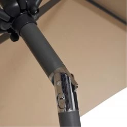 Butlers Parasol SIESTA IX - Aluminium / Polyester - Beige -Équipements de jardin Soldes 1000339630 220315 030 DETAILS P000000001000339630