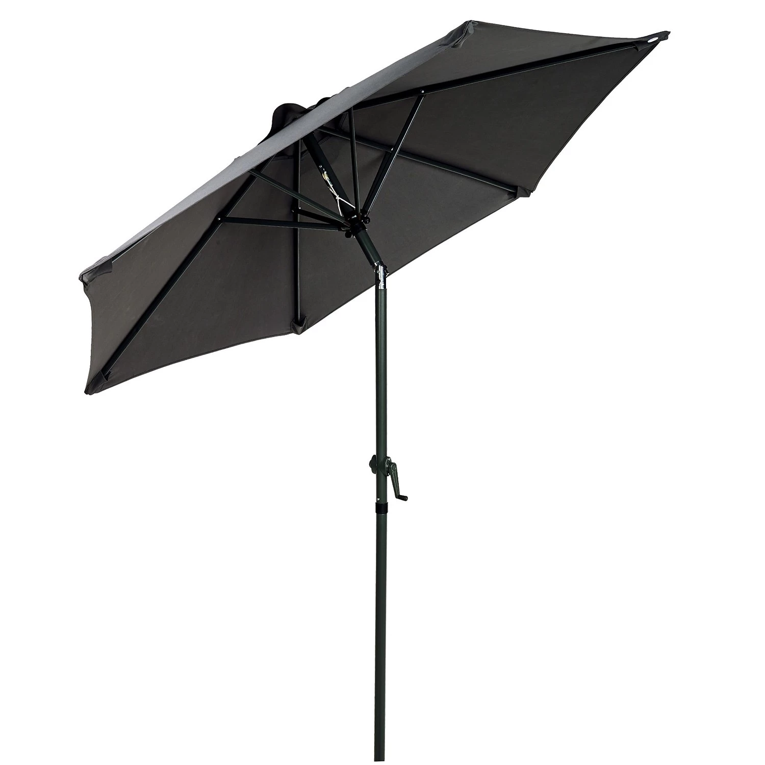 Butlers Parasol SIESTA X - Aluminium / Polyester - Gris 1 Butlers Parasol SIESTA X - Aluminium / Polyester - Gris