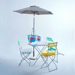 Butlers Parasol SIESTA X - Aluminium / Polyester - Gris 9 Butlers Parasol SIESTA X - Aluminium / Polyester - Gris -Équipements de jardin Soldes 1000339632 220315 021 MOOD DETAILS P000000001000339632 mood