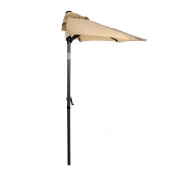 Butlers Parasol SIESTA III - Aluminium / Polyester - Beige