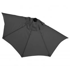 Butlers Parasol SIESTA IV - Aluminium / Polyester - Gris -Équipements de jardin Soldes 1000339635 220315 030 DETAILS P000000001000339635
